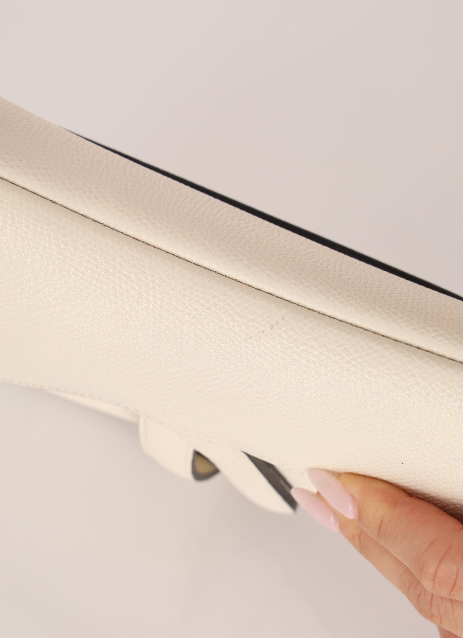 Dior Grained Calfskin Mini Saddle w/ Guitar Strap - FashioNica