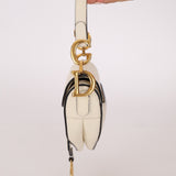 Dior Grained Calfskin Mini Saddle w/ Guitar Strap - FashioNica