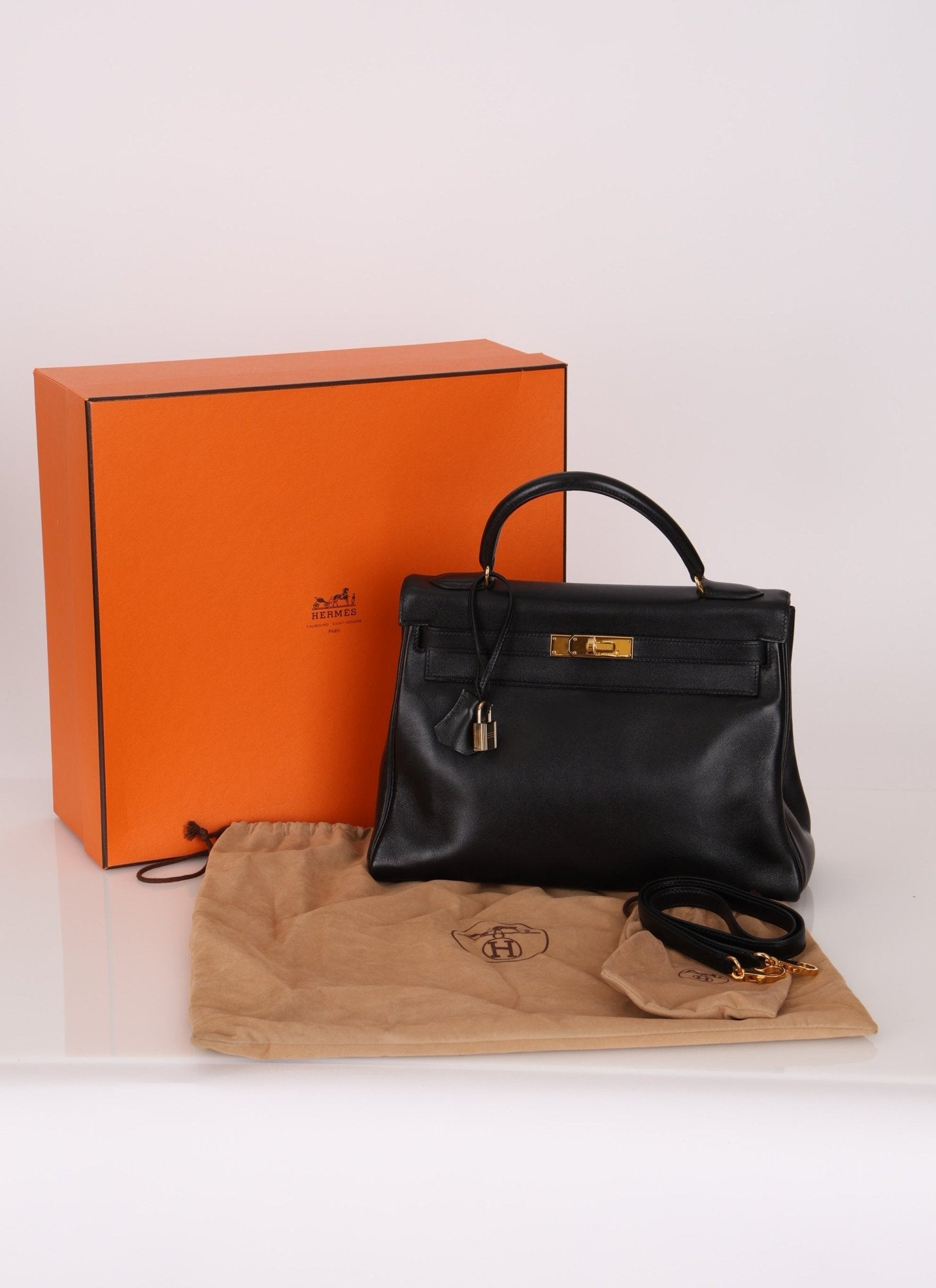 Discontinued Hermès 1998 Gulliver Kelly 32 GHW - FashioNica