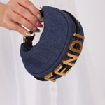 Fendi Denim Nano Fendigraphy - FashioNica