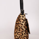 Fendi Ponyhair Jaguar Zip Mamma Baguette - FashioNica