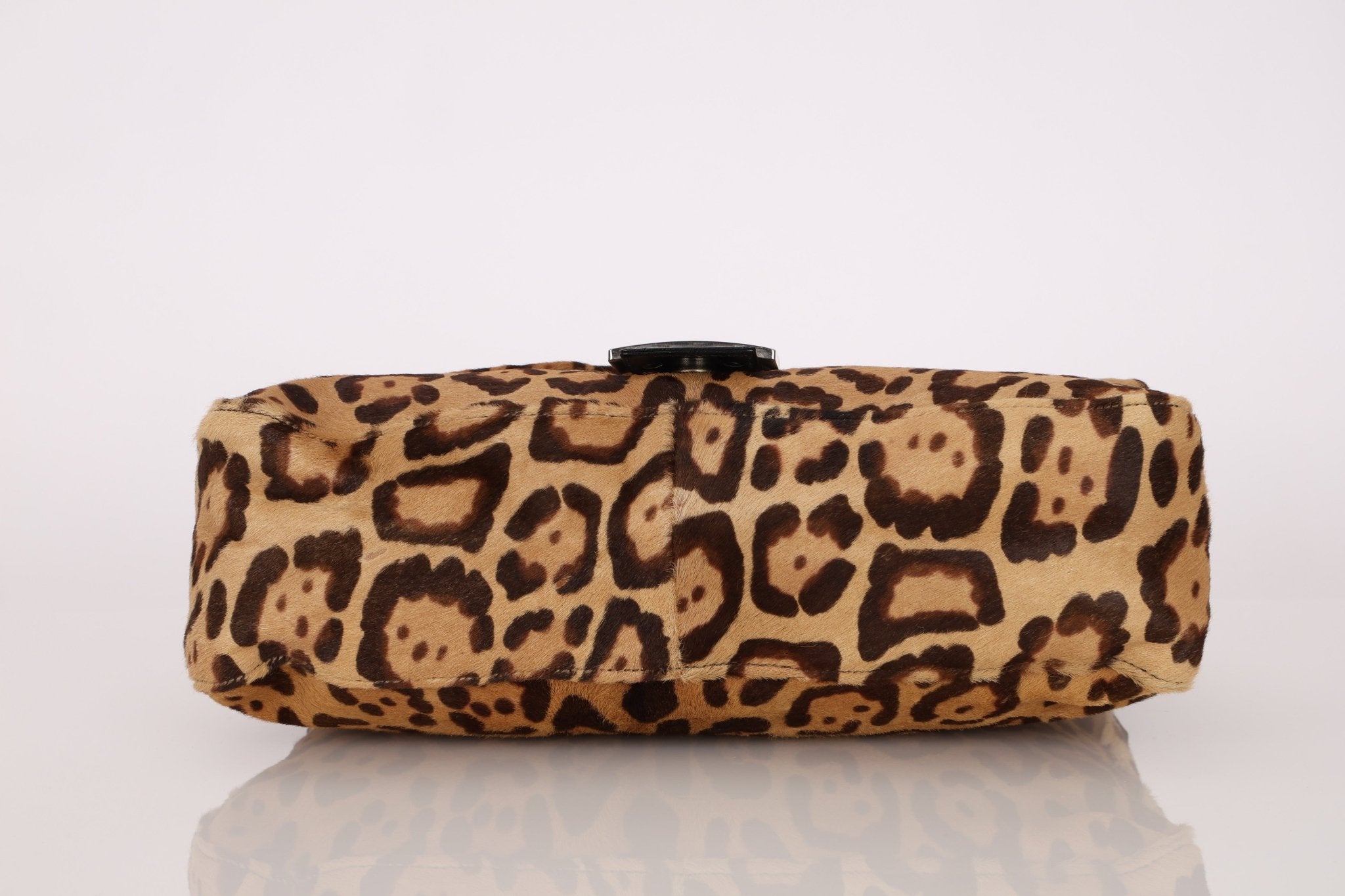 Fendi Ponyhair Jaguar Zip Mamma Baguette - FashioNica