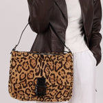 Fendi Ponyhair Jaguar Zip Mamma Baguette - FashioNica