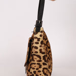 Fendi Ponyhair Jaguar Zip Mamma Baguette - FashioNica