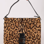 Fendi Ponyhair Jaguar Zip Mamma Baguette - FashioNica