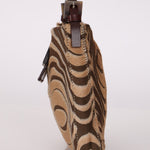 Fendi Ponyhair Mini Baguette Shoulder Bag - FashioNica