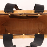 Fendi Rattan and Bamboo Small Tote - FashioNica