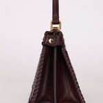Fendi Woven Leather Petite Peekaboo ISeeU w Strap - FashioNica