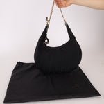 Fendi Zucca Chef Chain Link Hobo - FashioNica
