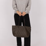 Fendi Zucca Coated Canvas Tote - FashioNica
