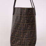 Fendi Zucca Coated Canvas Tote - FashioNica