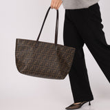 Fendi Zucca Coated Canvas Tote - FashioNica