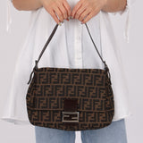 Fendi Zucca Mamma Baguette - FashioNica