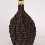 Fendi Zucca Rounded Crossbody - FashioNica