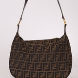 Fendi Zucca Rounded Crossbody - FashioNica