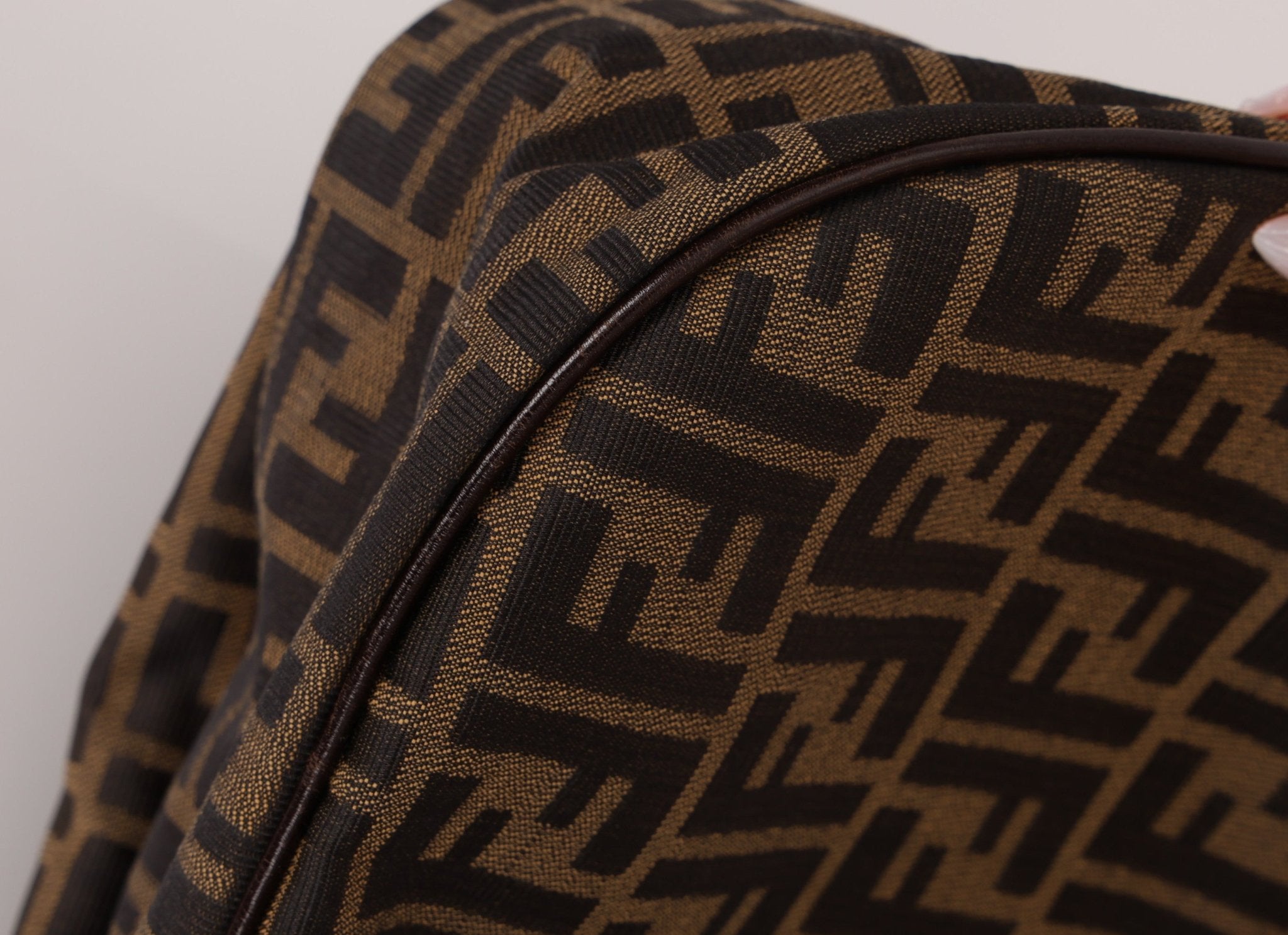 Fendi Zucca Rounded Crossbody - FashioNica