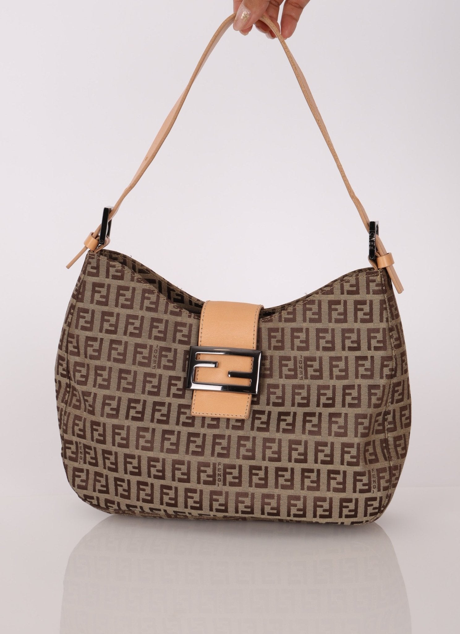 Fendi Zucchino Shoulder Bag - FashioNica