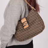 Fendi Zucchino Shoulder Bag - FashioNica
