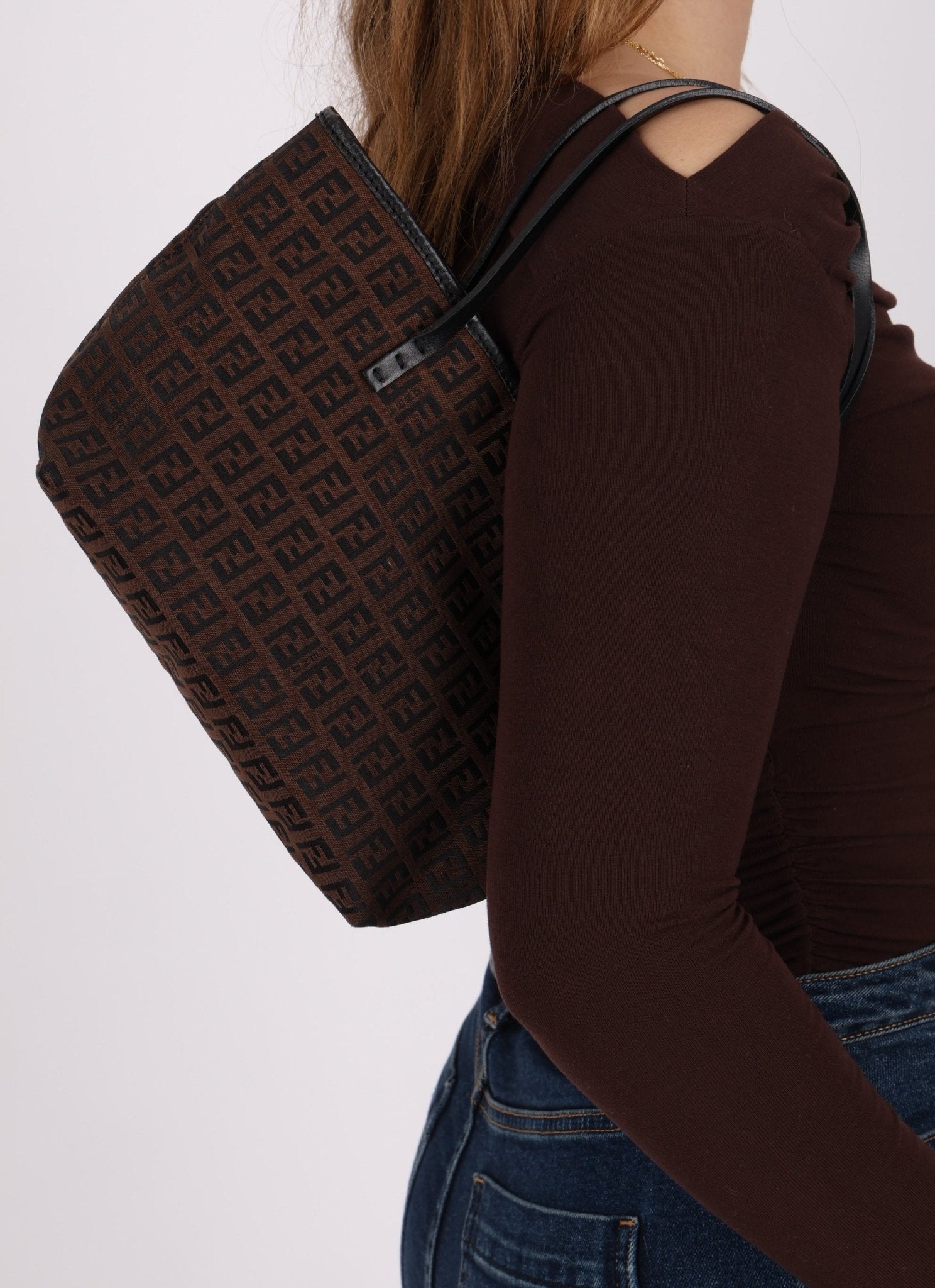 Fendi Zucchino Tote - FashioNica