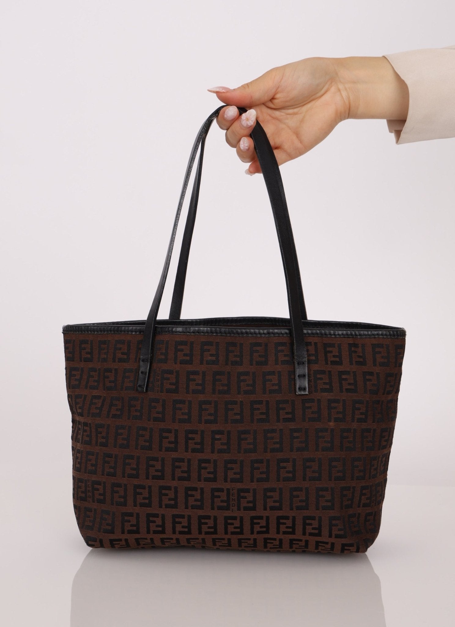 Fendi Zucchino Tote - FashioNica