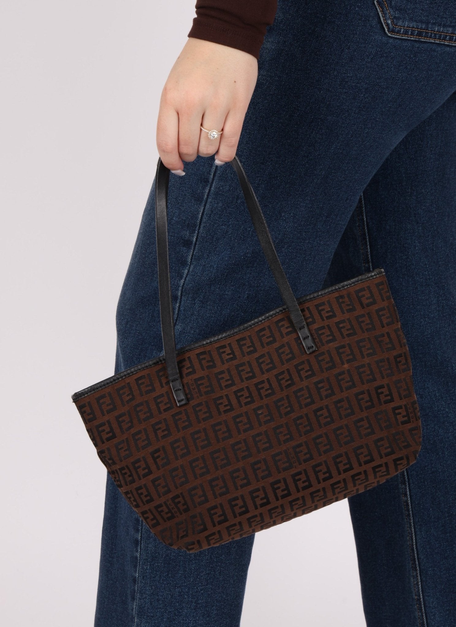 Fendi Zucchino Tote - FashioNica