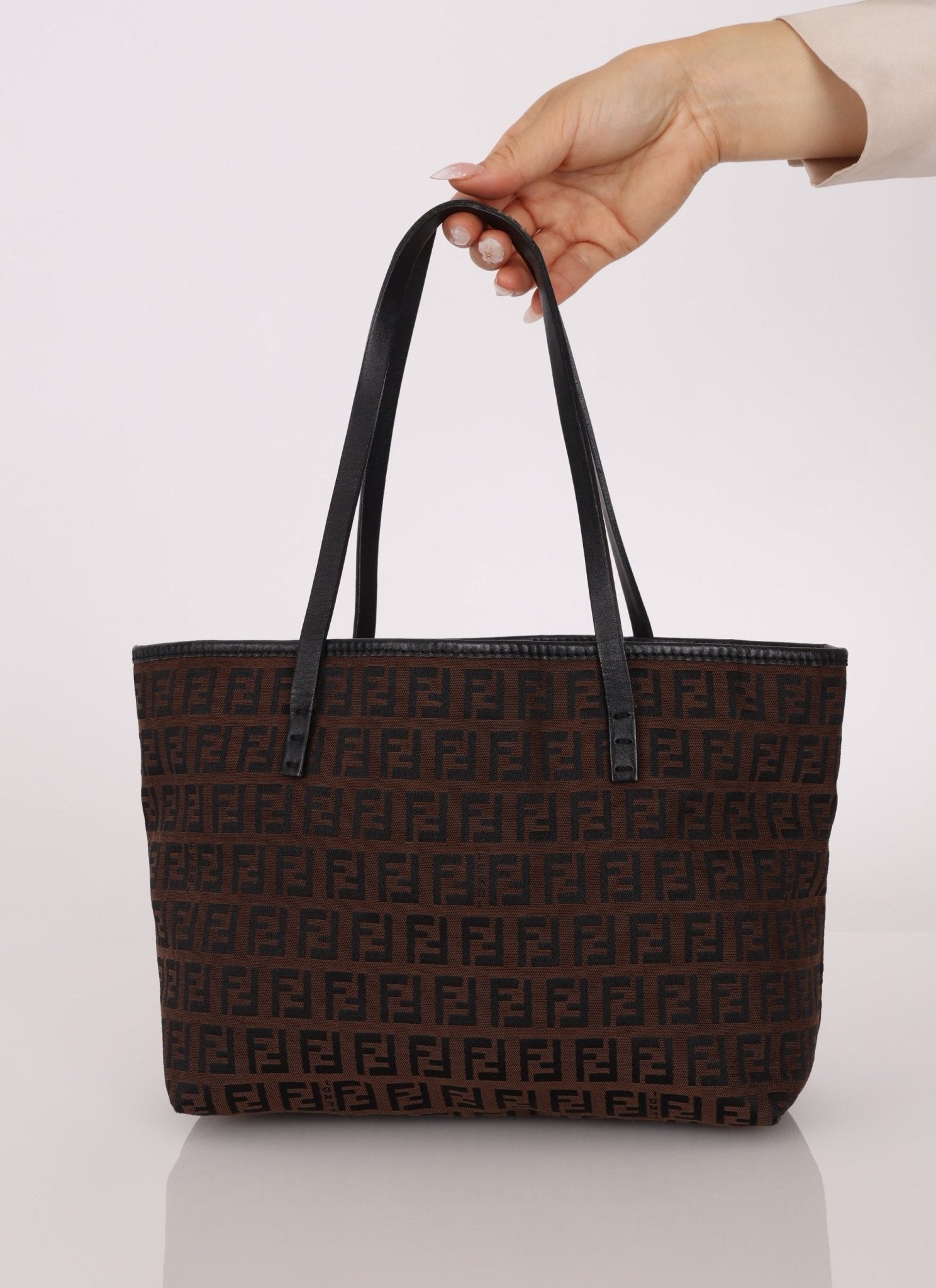 Fendi Zucchino Tote - FashioNica