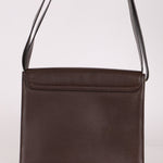 Gucci Box Calf Chocolate Square G Flap Bag - FashioNica