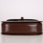 Gucci Boxcalf Chocolate Bamboo Top Handle - FashioNica