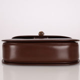 Gucci Boxcalf Chocolate Bamboo Top Handle - FashioNica