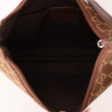 Gucci Chocolate Monogram Canvas Shoulder Bag - FashioNica