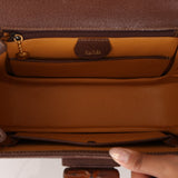 Gucci Leather Brown Bamboo Top Handle w/ Strap - FashioNica