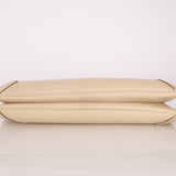 Gucci Leather Rosegold Horsebit Chain Ivory Handle Bag - FashioNica