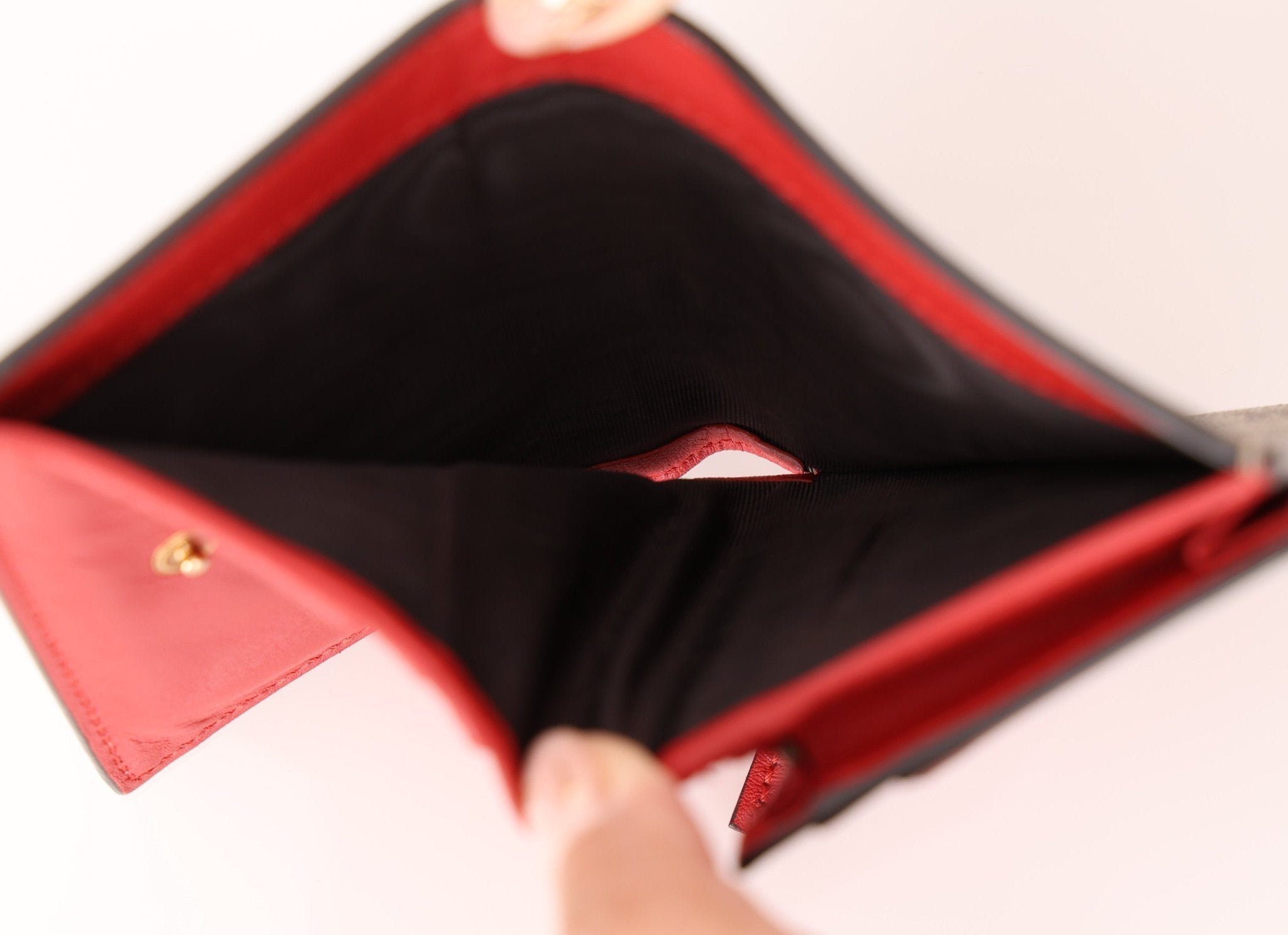 Gucci Monogram Cherries Wallet - FashioNica