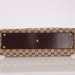 Gucci Monogram Leather Braided Tote - FashioNica