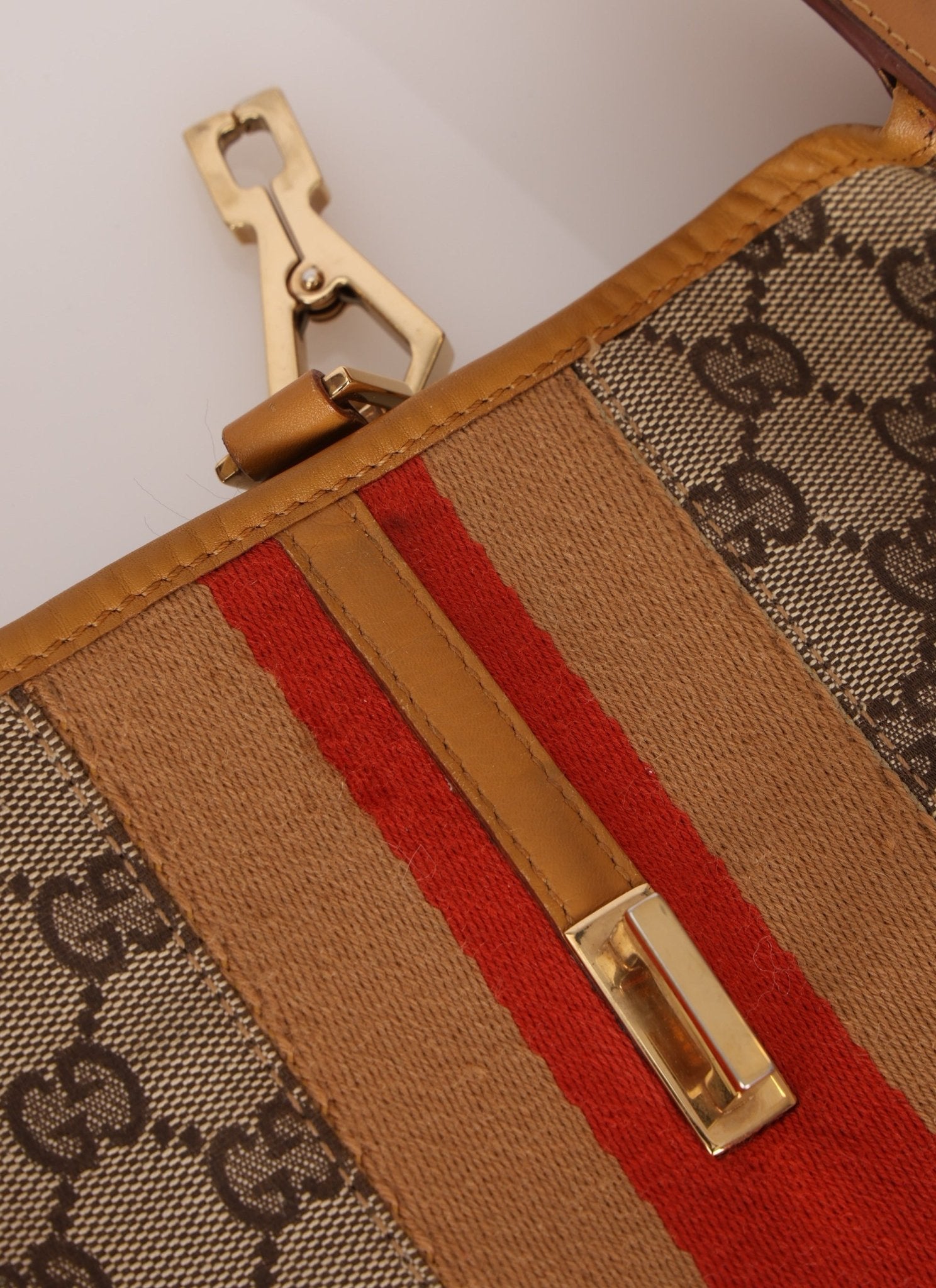Gucci Monogram Small Vintage Jackie - FashioNica