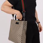 Gucci Monogram Supreme Canvas Tote Bag - FashioNica