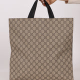 Gucci Monogram Supreme Canvas Tote Bag - FashioNica