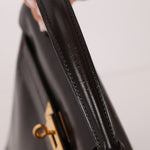 Hermès 1979 Chocolate Box Retourne Kelly 32 with Strap - FashioNica