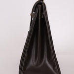 Hermès 1991 Chocolate Box Kelly 35 GHW - FashioNica