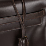 Hermès 1991 Chocolate Box Kelly 35 GHW - FashioNica