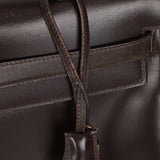 Hermès 1991 Chocolate Box Kelly 35 GHW - FashioNica