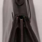 Hermès 1991 Chocolate Box Kelly 35 GHW - FashioNica