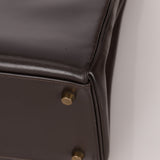 Hermès 1991 Chocolate Box Kelly 35 GHW - FashioNica