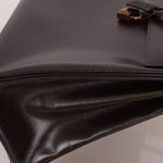 Hermès 1991 Chocolate Box Kelly 35 GHW - FashioNica