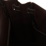 Hermès 1991 Chocolate Box Kelly 35 GHW - FashioNica