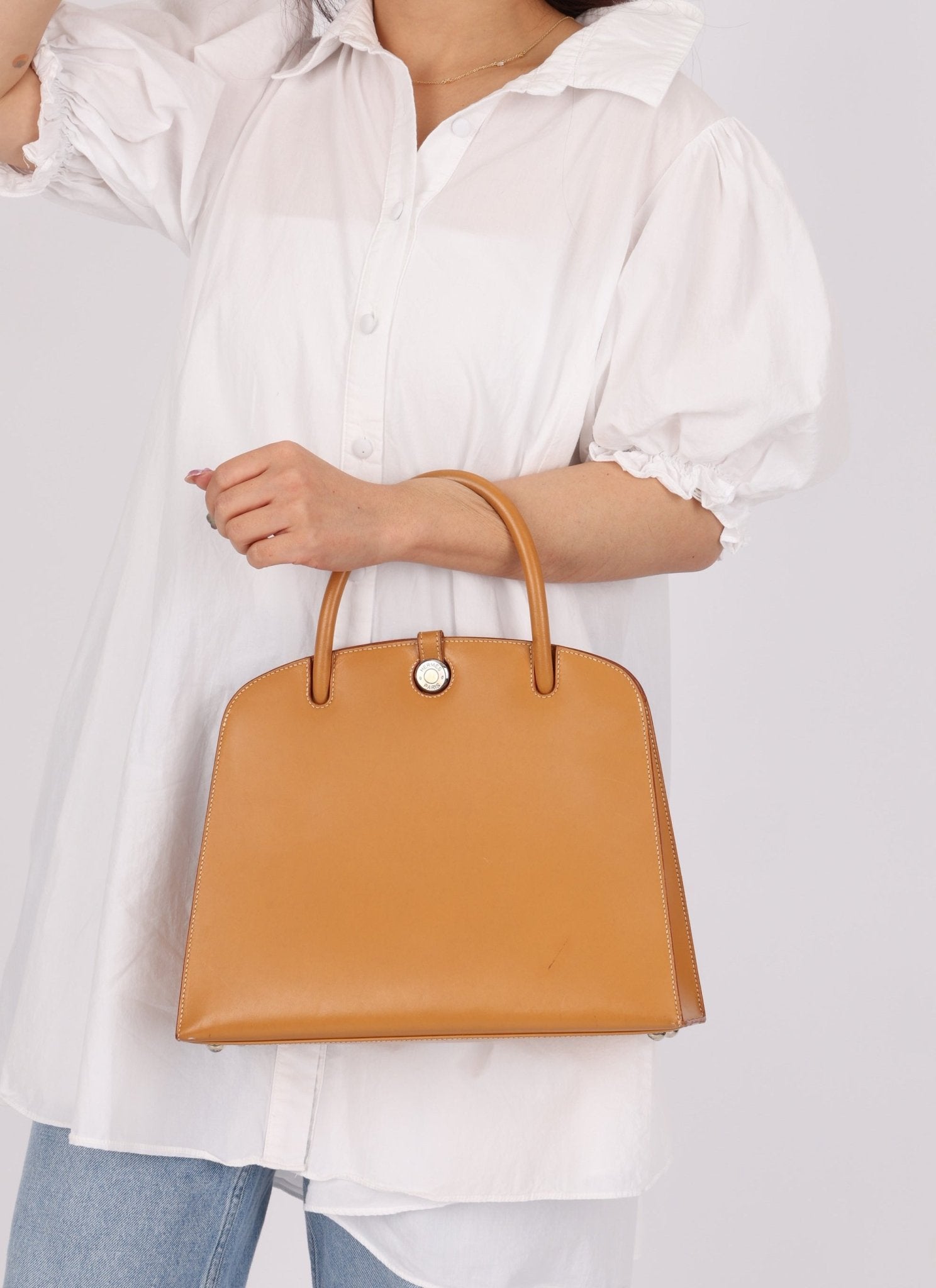 Hermès 2000 Natural Vache Dalvy 30 PHW - FashioNica