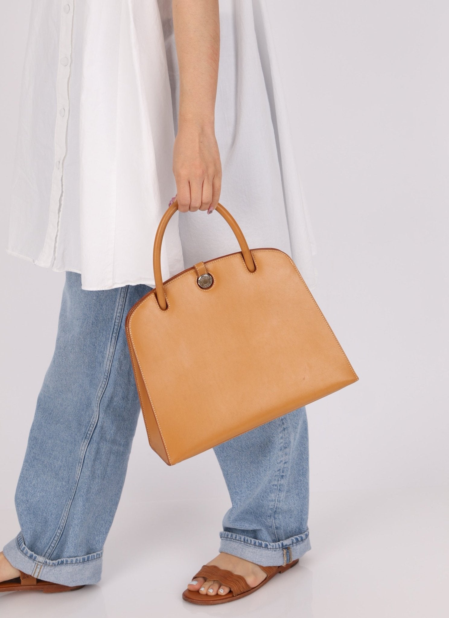 Hermès 2000 Natural Vache Dalvy 30 PHW - FashioNica