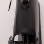 Hermès 2000 Noir Box Kelly Dépêches 38 GHW - FashioNica