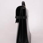 Hermès 2000 Noir Box Kelly Dépêches 38 GHW - FashioNica