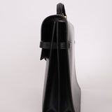 Hermès 2000 Noir Box Kelly Dépêches 38 GHW - FashioNica